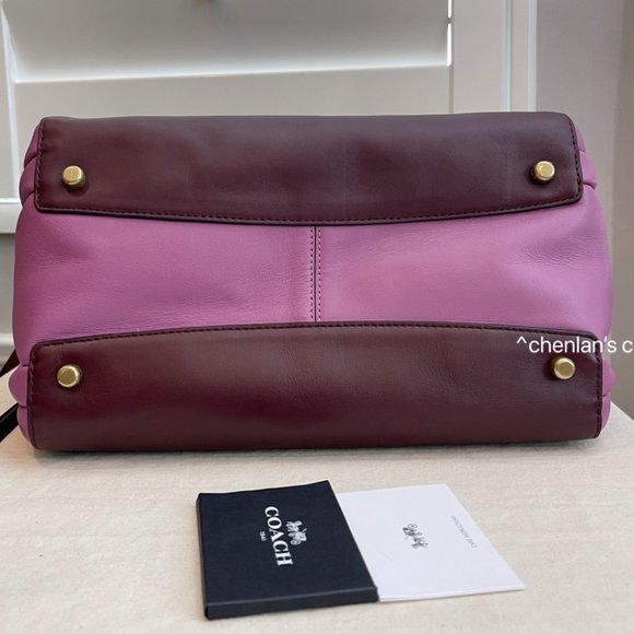 🔥NeW! Coach Harmony Colorblock Hobo - Picture 15 of 16